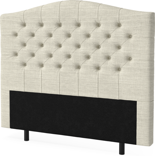 New York välvd - Sänggavel, 90-210 cm - Beige