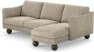 Madison - 2-sits soffa med schäslong höger - Beige
