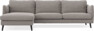 Madison - 3-sits soffa med schäslong vänster - Beige