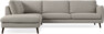 Madison - 3-sits soffa med divan vänster - Beige