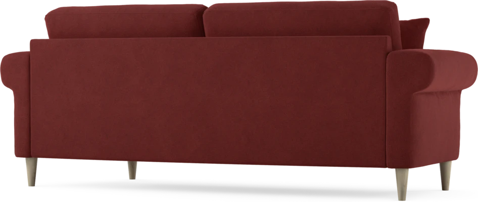 Eden - 2,5-sits soffa svängd - Röd