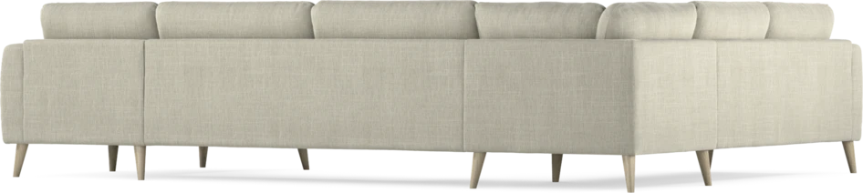 Bridge - Hörnsoffa, 2+3-sits med schäslong höger - Beige