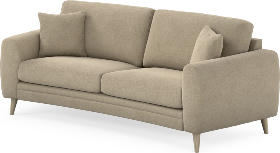 Eden - 2,5-sits soffa svängd - Beige