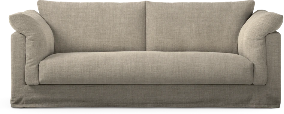 Cherrie Klädsel - Klädsel till 2,5-sits soffa, hel dyna - Beige