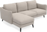 Madison Lux - 2-sits soffa med schäslong vänster - Beige