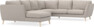 Madison - Hörnsoffa med schäslong vänster - Beige