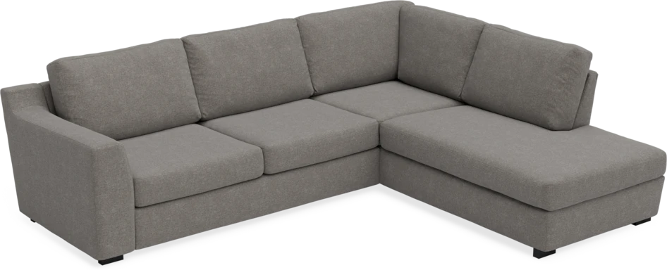 Friday - 2,5-sits soffa med divan höger - Grå