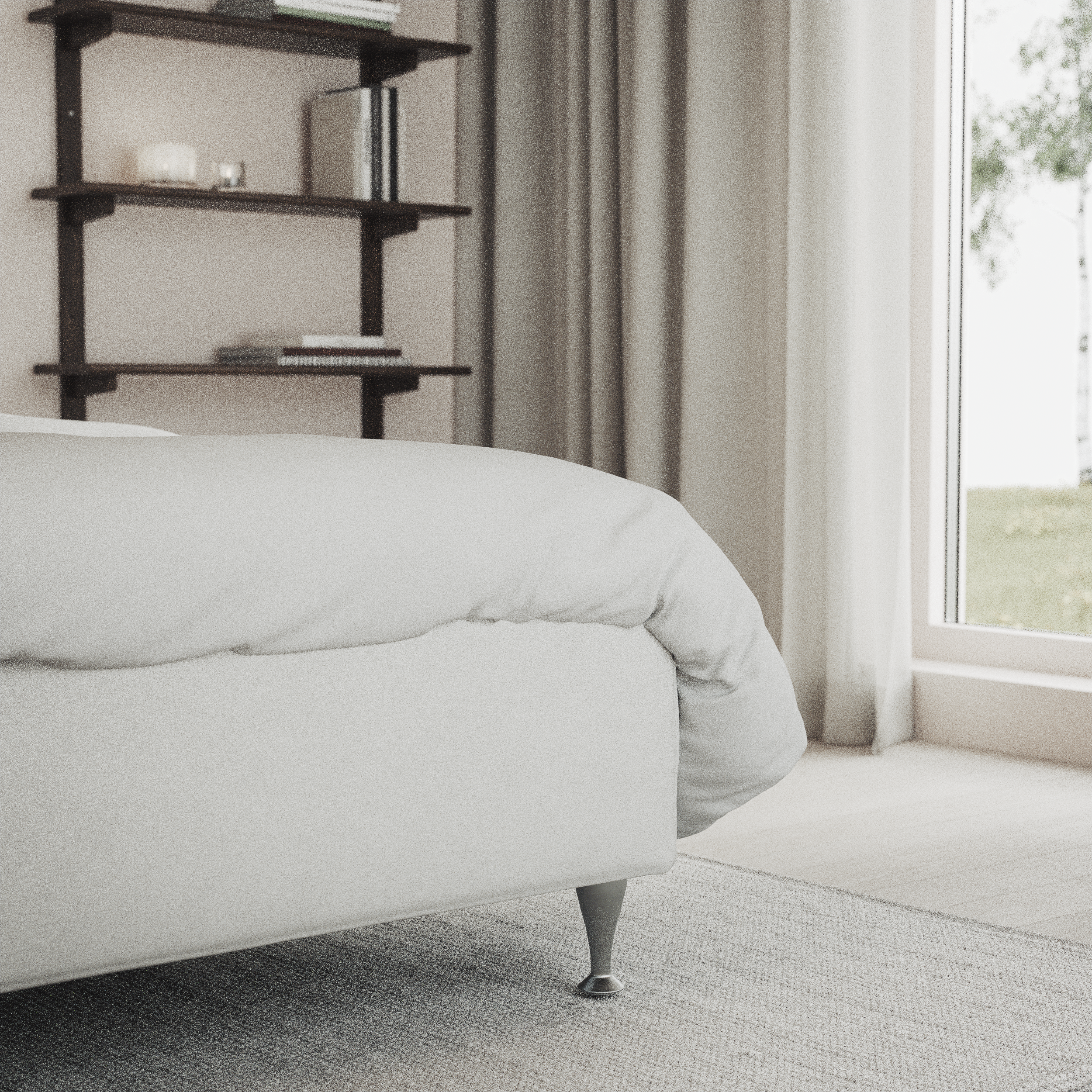 Delux Välvd - Sänggavel, 90-210 cm - inspiration
