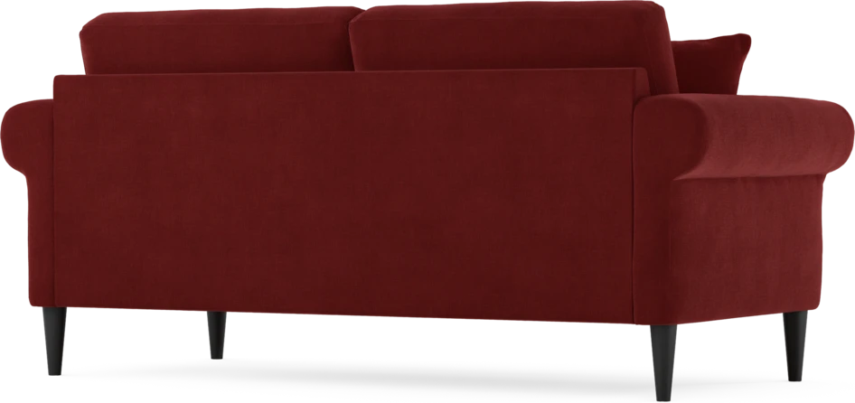 Eden - 2,5-sits soffa - Röd