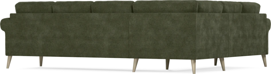 Eden - Hörnsoffa, 2+3-sits - Grön