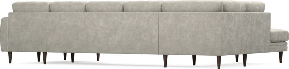 Eden - 3-sits soffa med divan vänster och schäslong höger - Grå