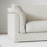Cherrie - 3-sits soffa, hel dyna och kappa - Beige