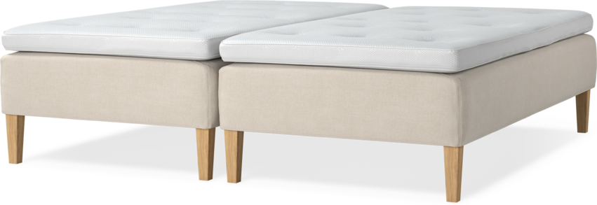 Delux Sense - Ramsäng, dubbelsäng med bäddmadrass