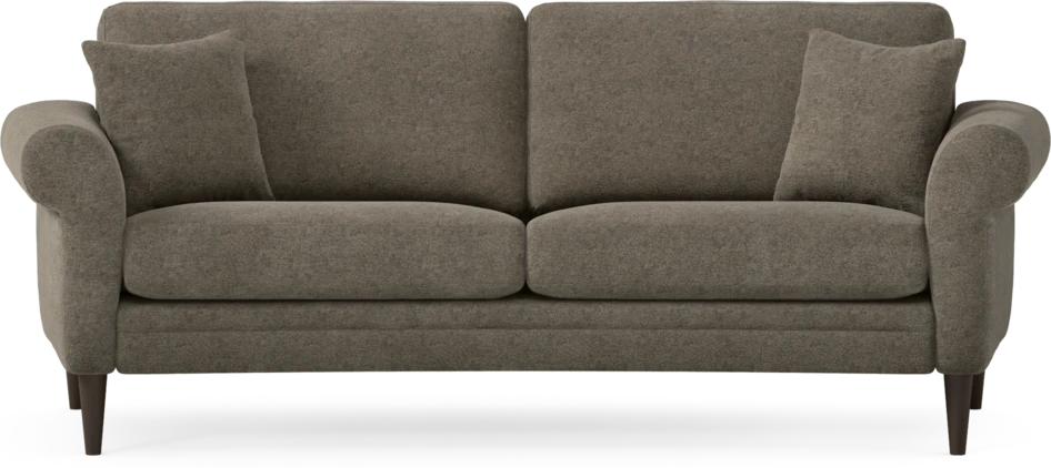 Eden - 2,5-sits soffa svängd - Brun