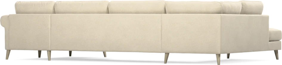 Bridge - 3-sits soffa med divan vänster och schäslong höger - Beige