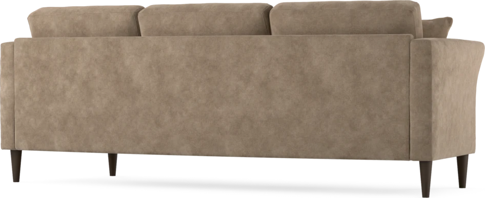 Eden - 3-sits soffa svängd - Beige