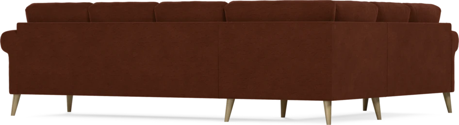 Eden - Hörnsoffa, 2+3-sits - Orange