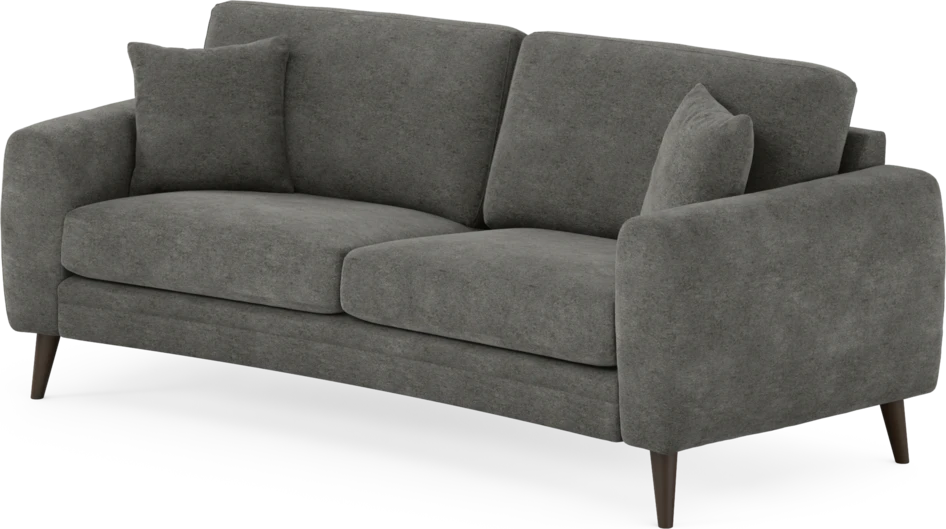 Eden - 2,5-sits soffa svängd - Grå