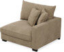 Rossi - 1,5-sits med armstöd höger - Beige