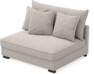 Rossi - 2-sits utan armstöd - Beige