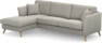 Eden - 2,5-sits soffa med schäslong - Grå