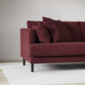 Harper - 4-sits med schäslong XL höger - Rosa