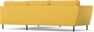 Madison Lux - 2-sits soffa med divan höger - Gul