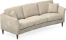 Eden - 3-sits soffa svängd - Beige