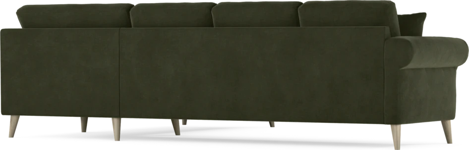 Eden - Hörnsoffa, 3+2-sits - Grön
