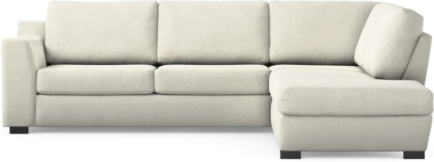 Friday - 2,5-sits soffa med divan höger - Vit