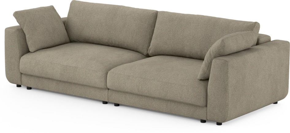Amie - Bäddsoffa 4-sits - Grå