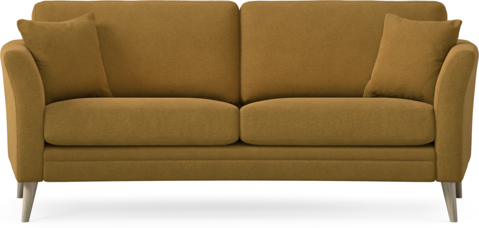Eden - 2,5-sits soffa svängd - Gul
