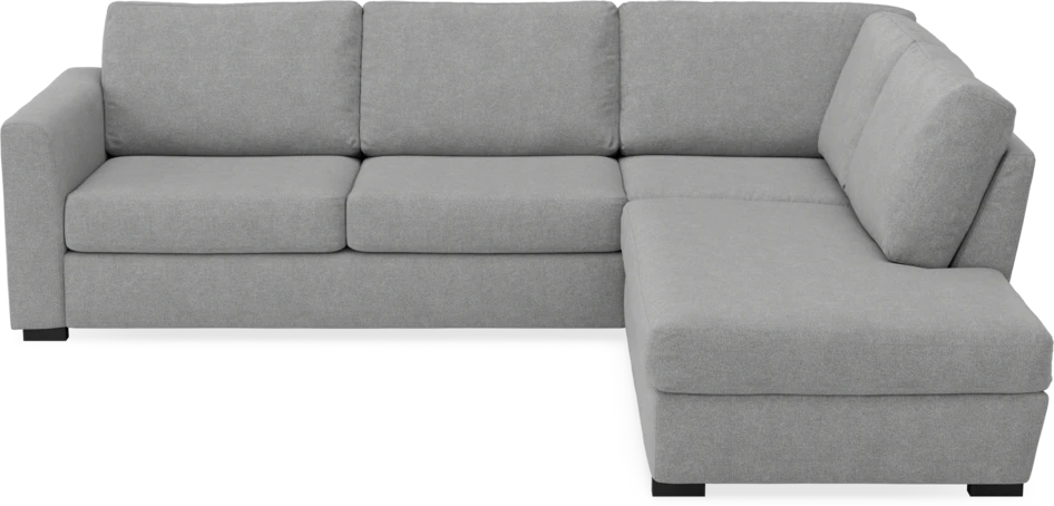 Friday - 2,5-sits soffa med divan höger - Grå