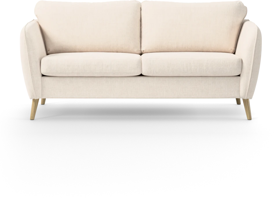 County - 2-sits soffa - Vit
