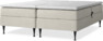 Delux Sense - Ställbar säng, dubbelsäng med bäddmadrass - Beige