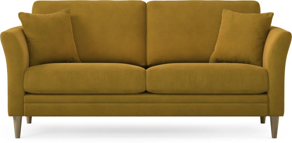 Eden - 2,5-sits soffa - Gul