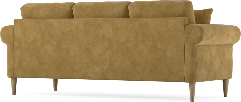 Eden - 3-sits soffa - Gul