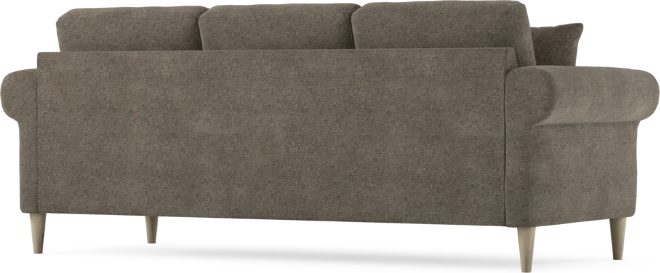 Eden - 3-sits soffa - Brun