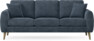 Eden - 3-sits soffa - Blå