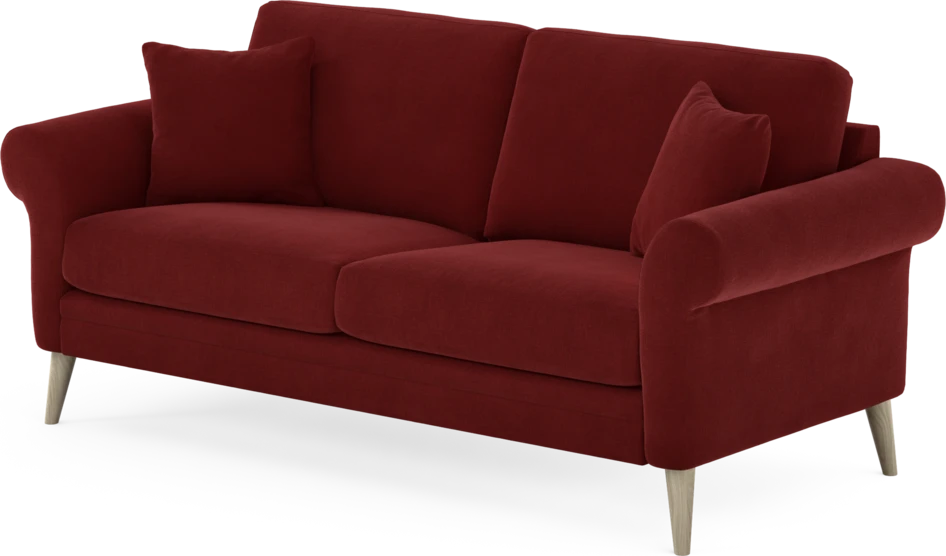 Eden - 2,5-sits soffa - Röd