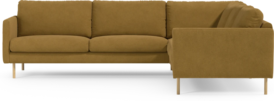 Madison Lux - Hörnsoffa 3+2-sits, hörn 1 - Gul