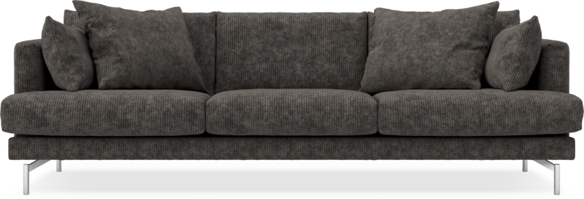 Harper - 4-sits soffa - Grå