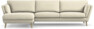 Madison Lux - 3-sits soffa med schäslong vänster - Vit