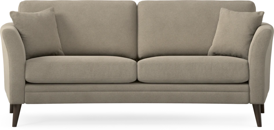 Eden - 2,5-sits soffa svängd - Beige