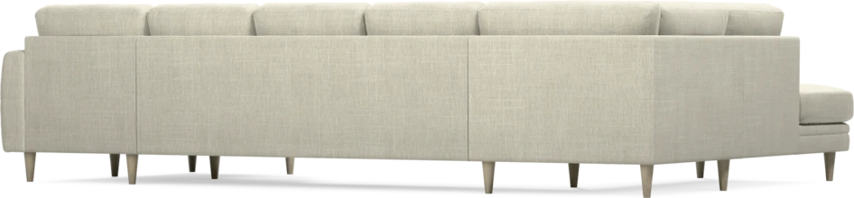 Eden - 3-sits soffa med divan vänster och schäslong höger - Beige