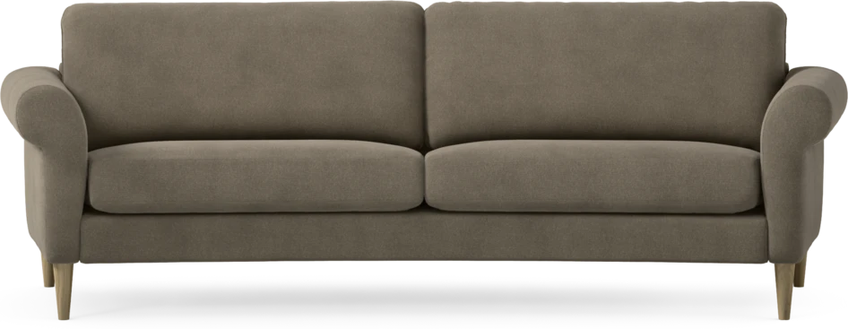 Bridge - 3-sits soffa svängd - Beige