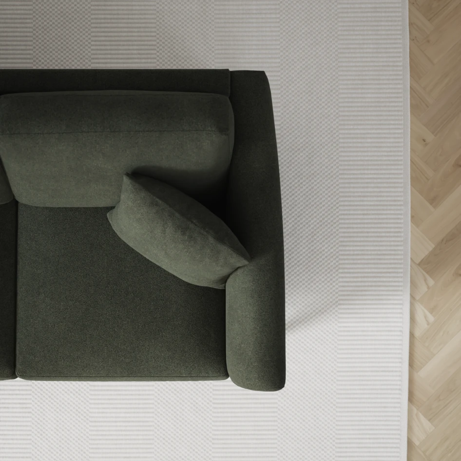 Eden - 3-sits soffa - Grön