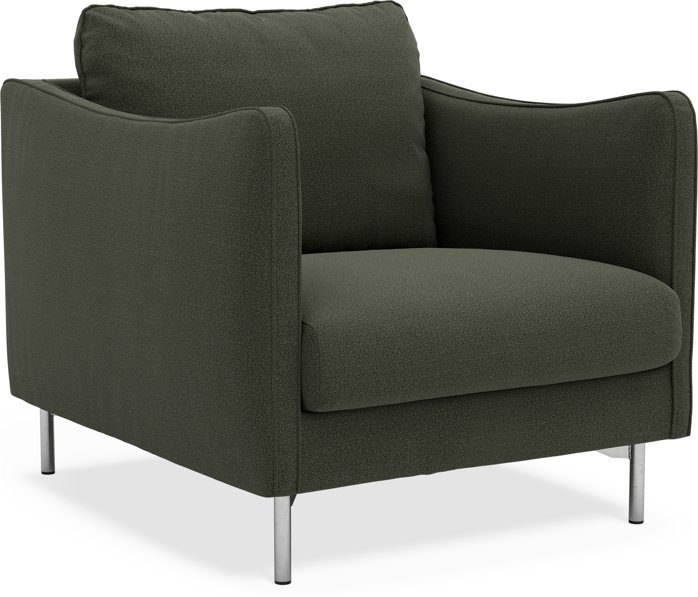 Madison Lux - Fåtölj, 70 cm - Grön