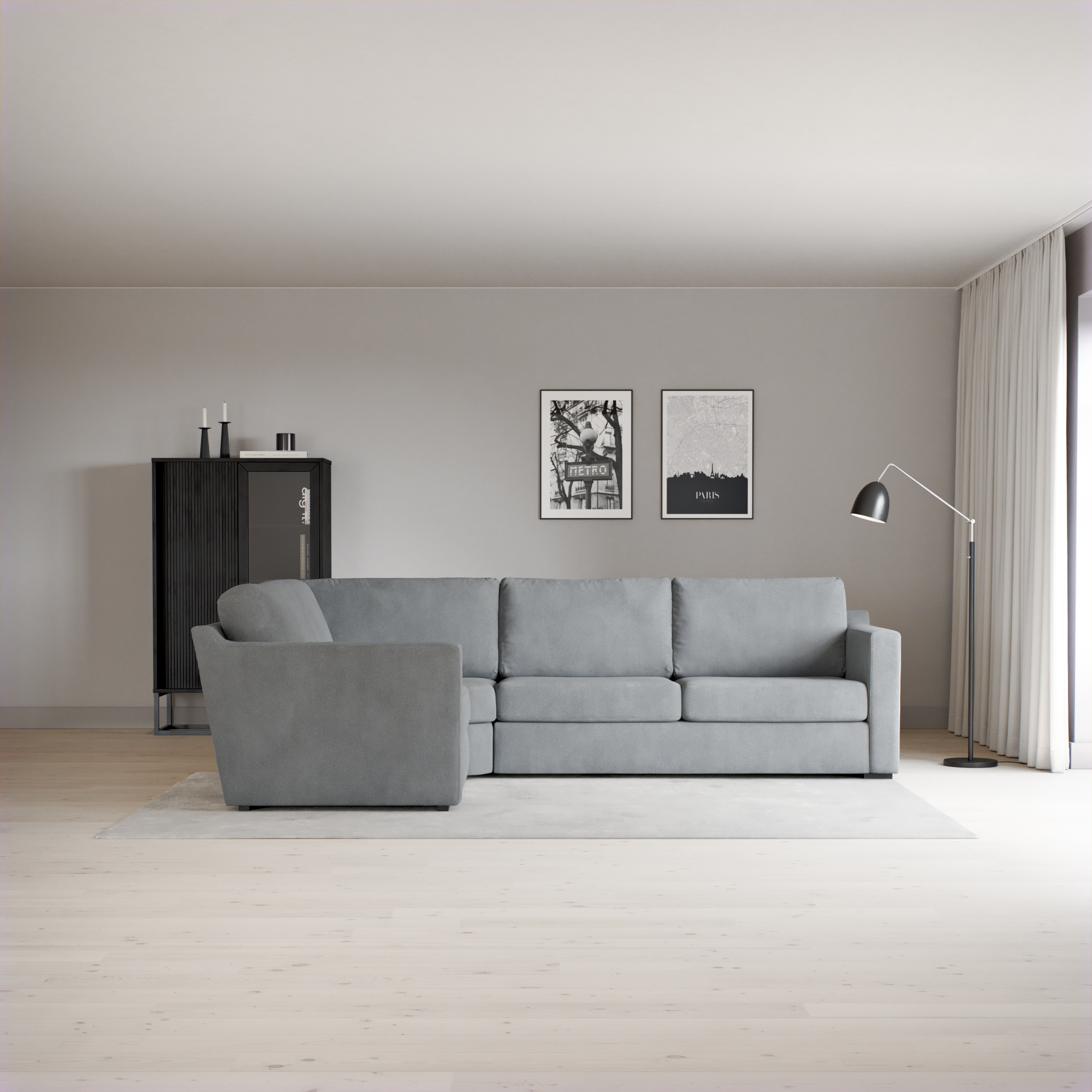 Friday - Hörnsoffa, 1,5+2,5-sits - inspiration