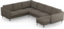 Madison Lux - Hörnsoffa med schäslong höger - Beige